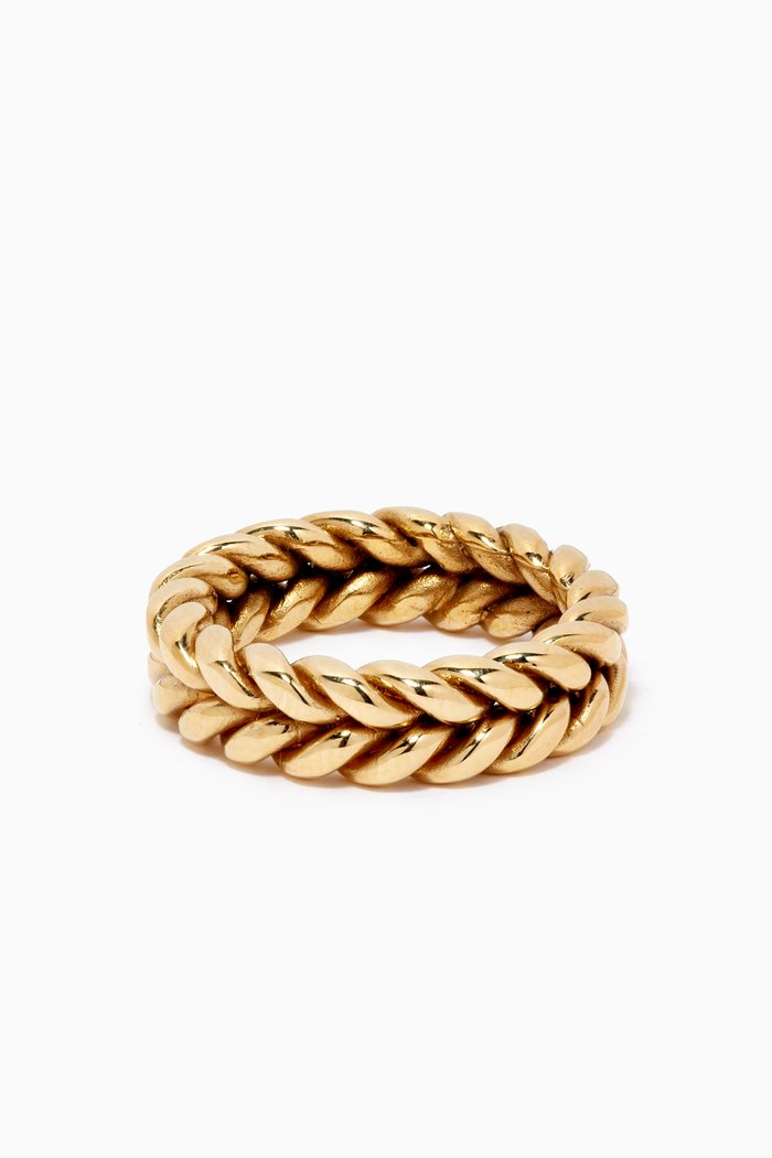 

Grana Twisted Wire Ring, Gold