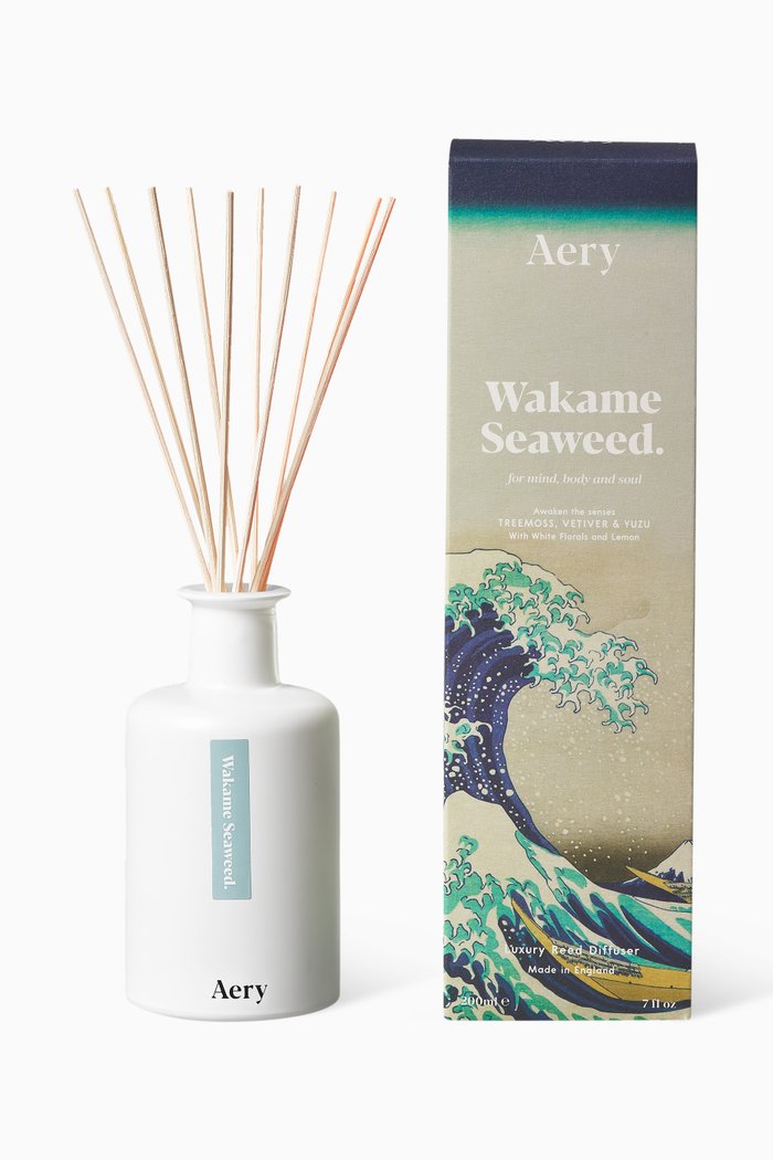 

Wakame Seaweed Reed Diffuser, 200ml, White