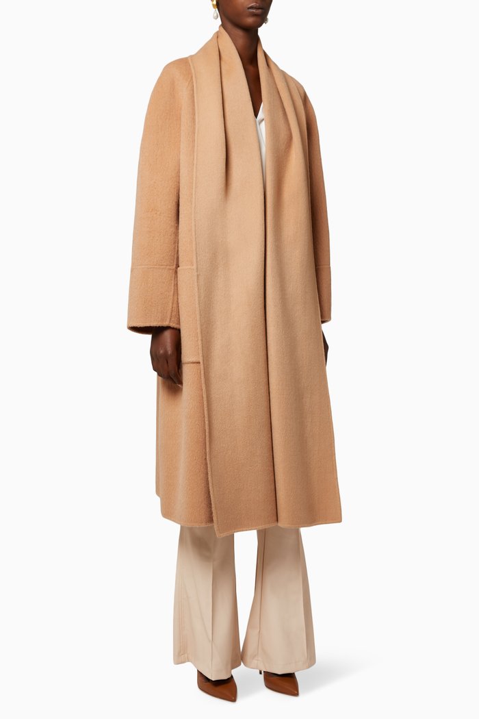

Wool Cloth Coat, Brown