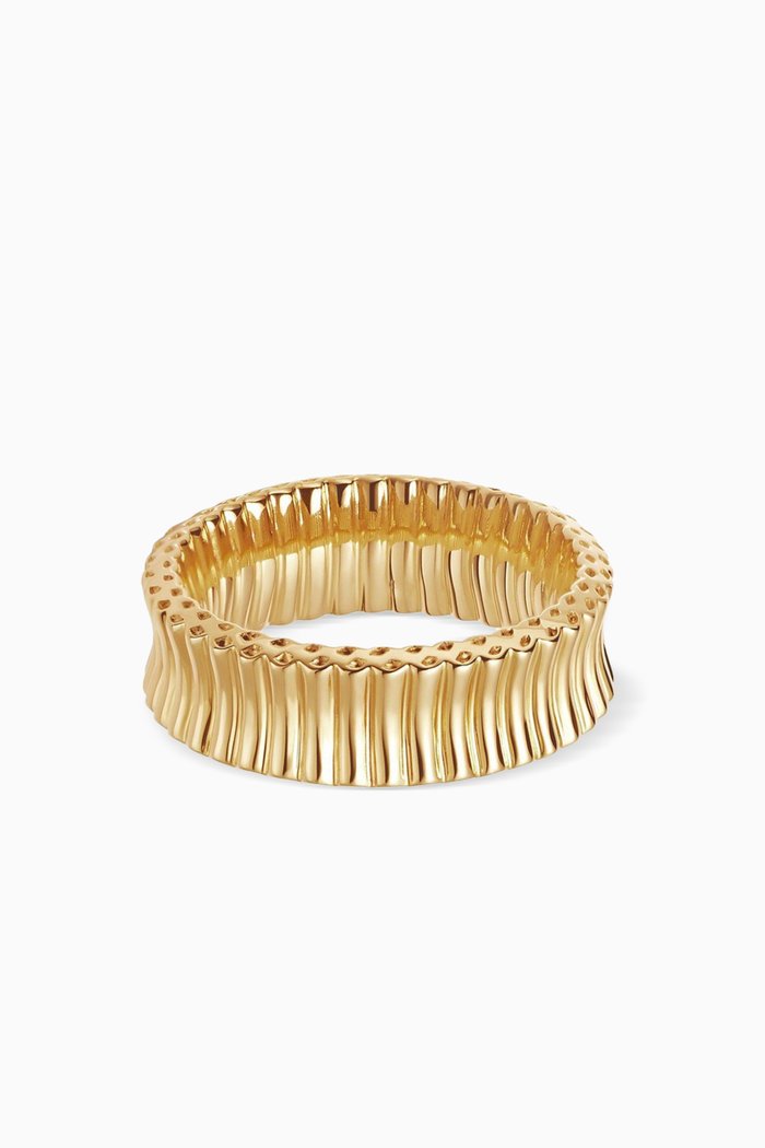 

Frill Ring in 18kt Gold Vermeil on Sterling Silver