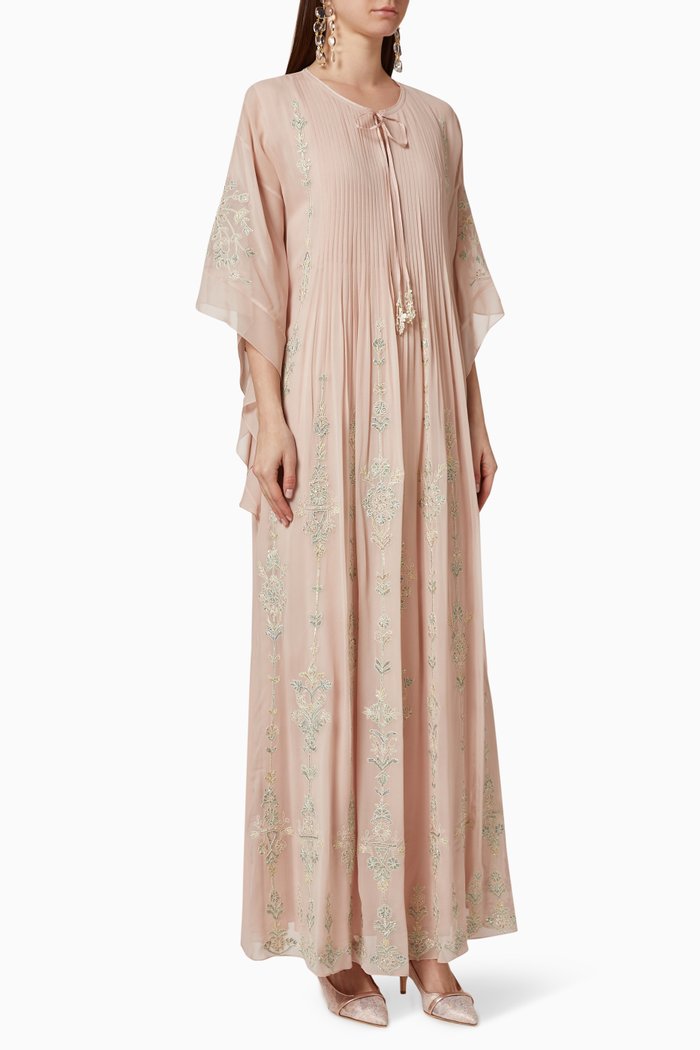 

Folkloric Georgette Kaftan, Orange