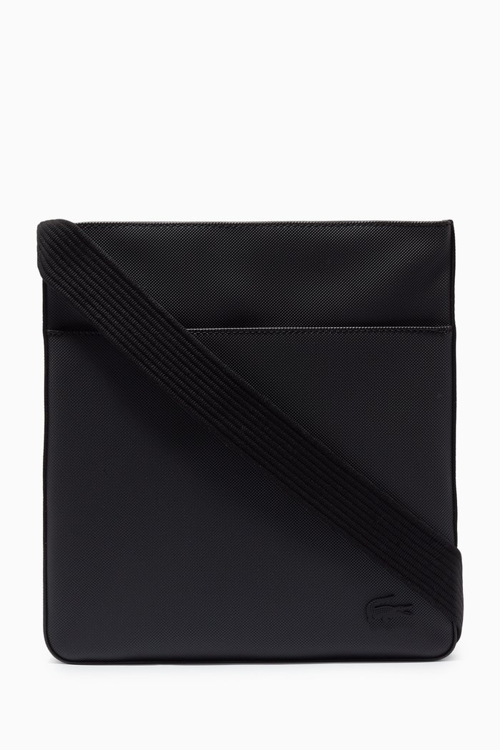 

Classic Flat Bag in Petit Piqué, Black