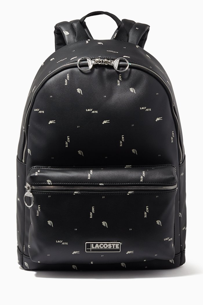 

LCST Backpack in Logo PVC, Black