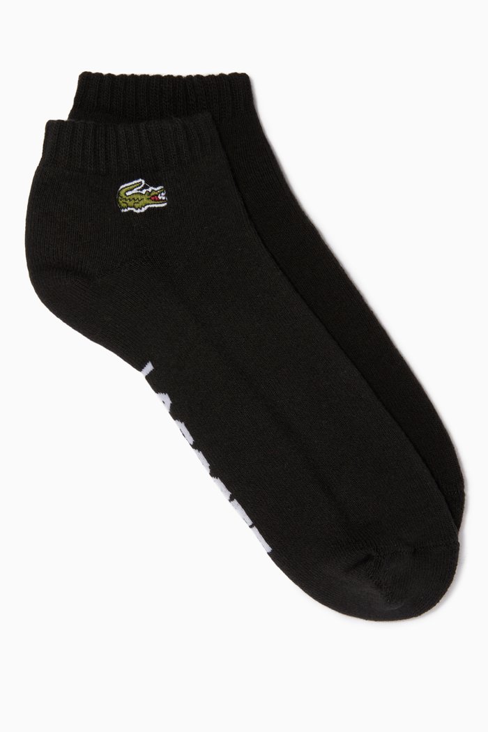 

Sport Low-cut Cotton Socks, Black