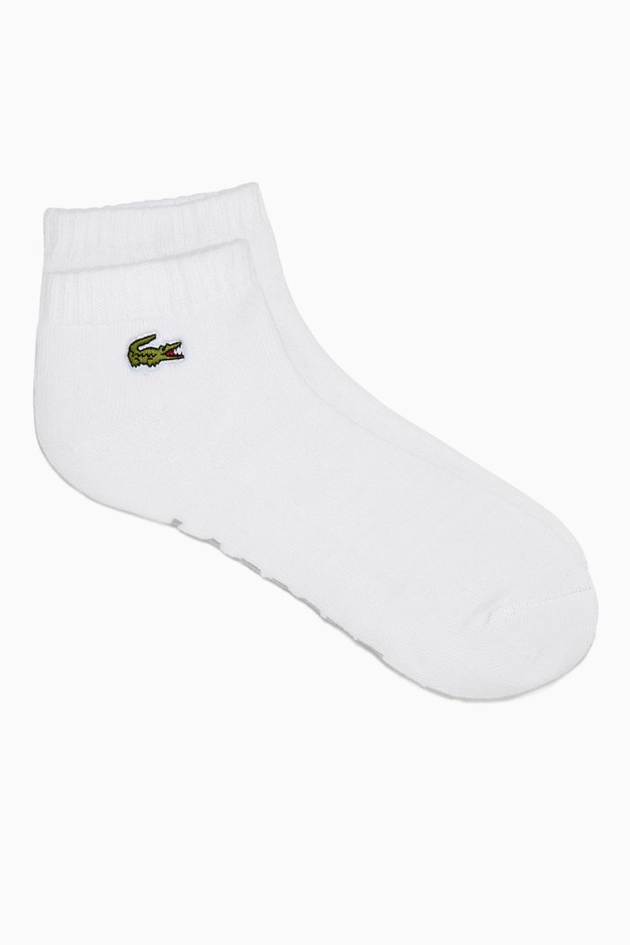 

Sport Low-Cut Cotton Socks, White