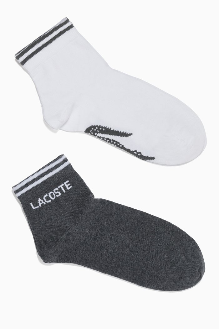 

Sport Cotton Socks, Set of 2, Grey