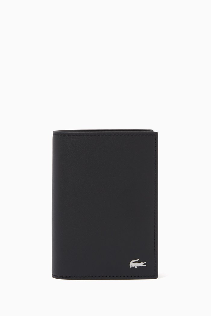 

Fitzgerald Wallet in Kip Leather, Black