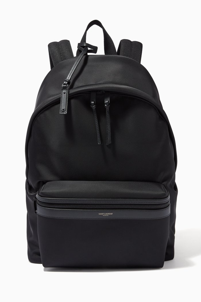 

City Backpack in Nylon, Black
