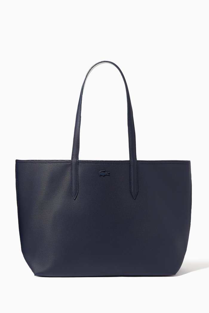 

Anna Reversible Tote Bag in Bi-Material, Blue