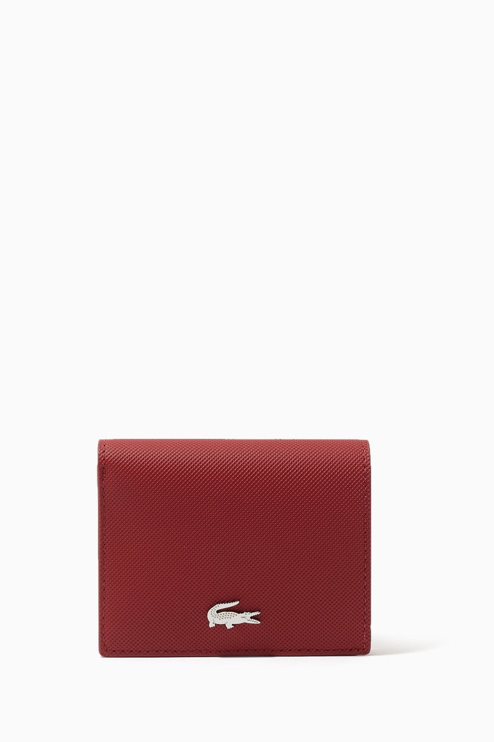 

Anna Small Snap Folding Wallet in Canvas, Multicolour