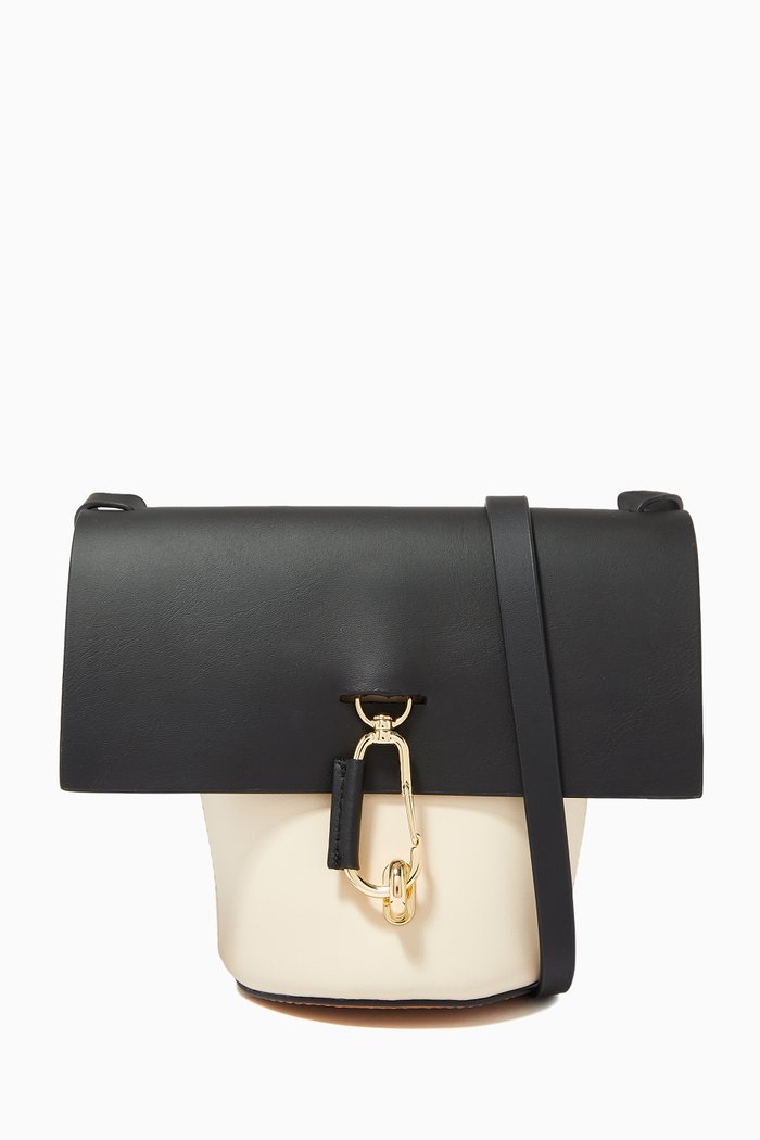 

Belay Mini Crossbody Bag in Leather, Black