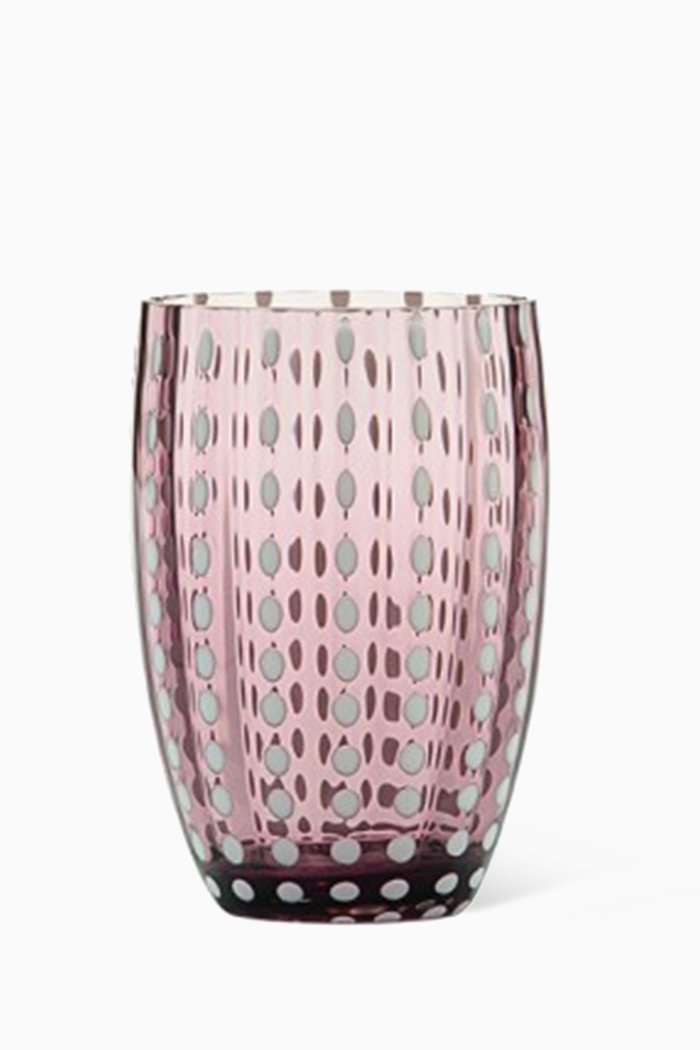 

Perle Textured Tumblers, Set of 2, Multicolour