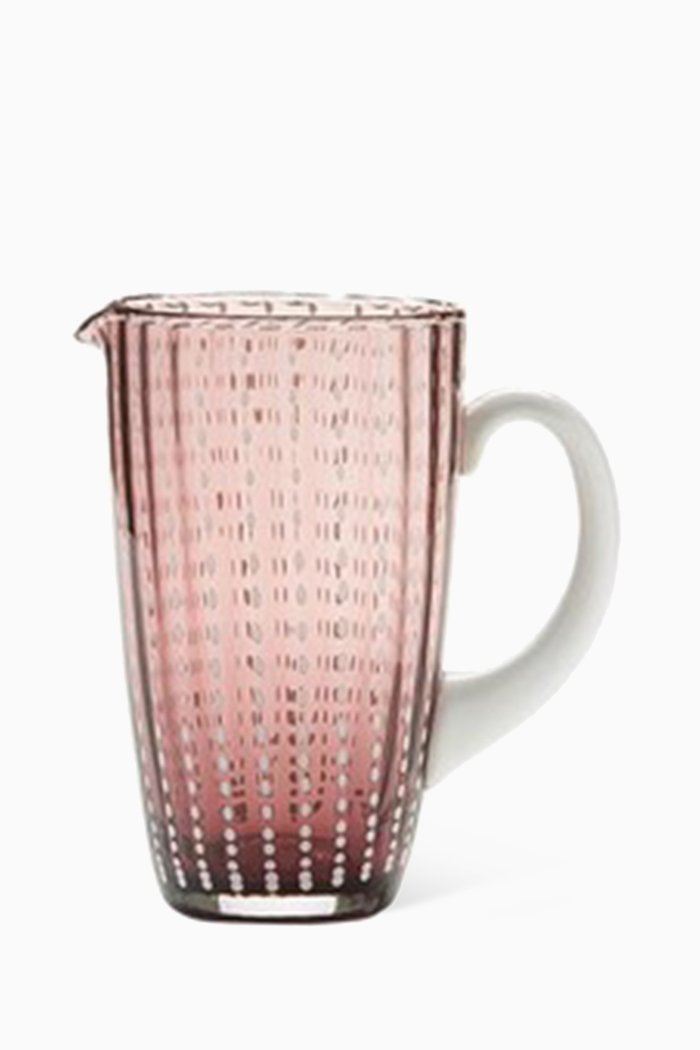 

Perle Carafe Glass Jug, Multicolour