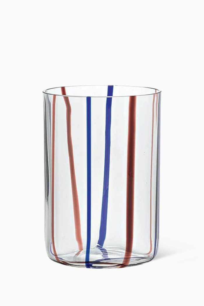 

Tirache Glass Tumbler, Set of 6, Multicolour