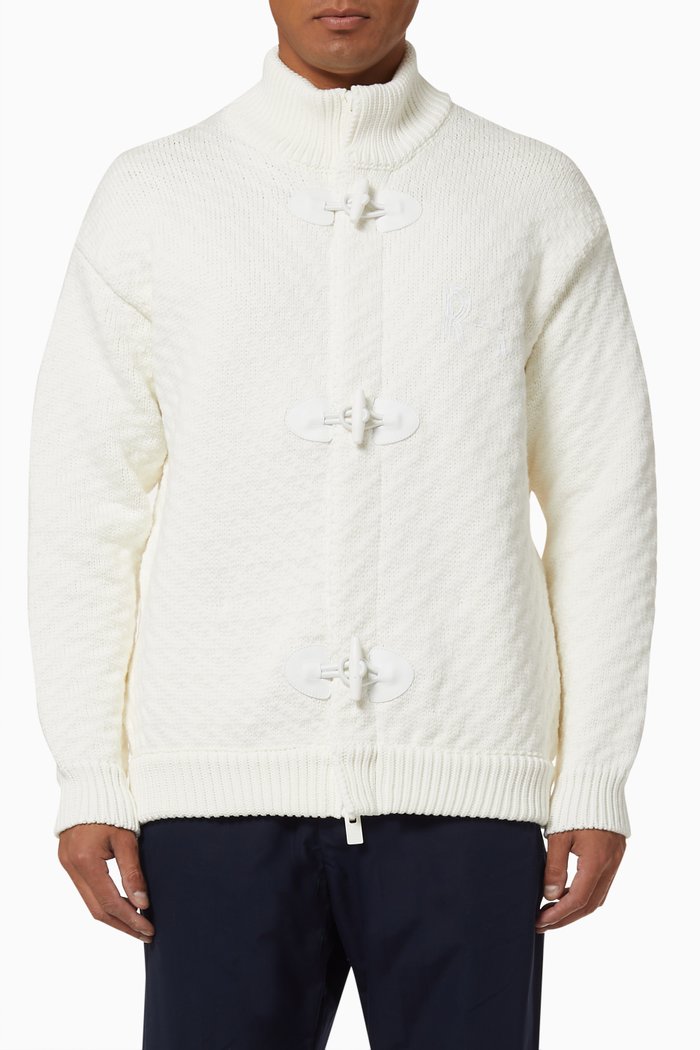 

R-EAcycle Capsule Collection Knit Jacket, White