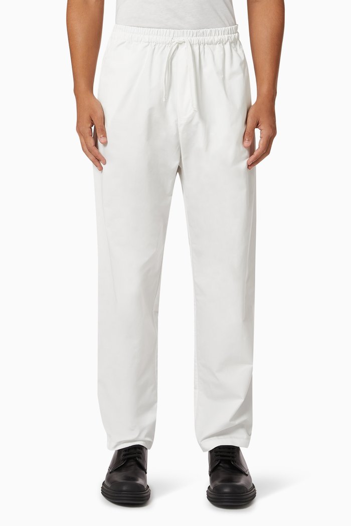 

Save The Earth Cotton Pants, White