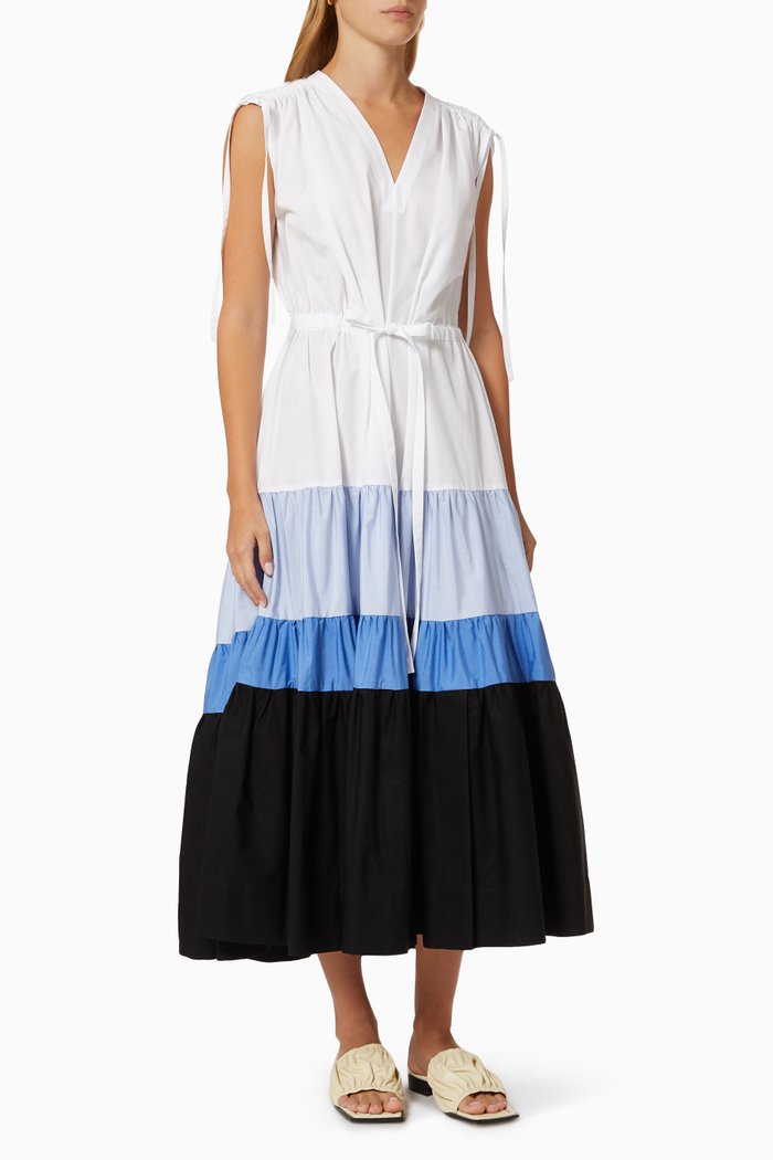 Agnes Dress in Cotton, Multicolour