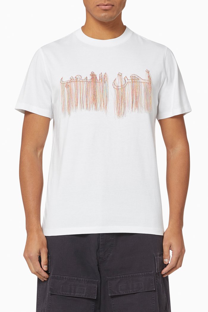 

"We are the People" Cotton T-Shirt, White
