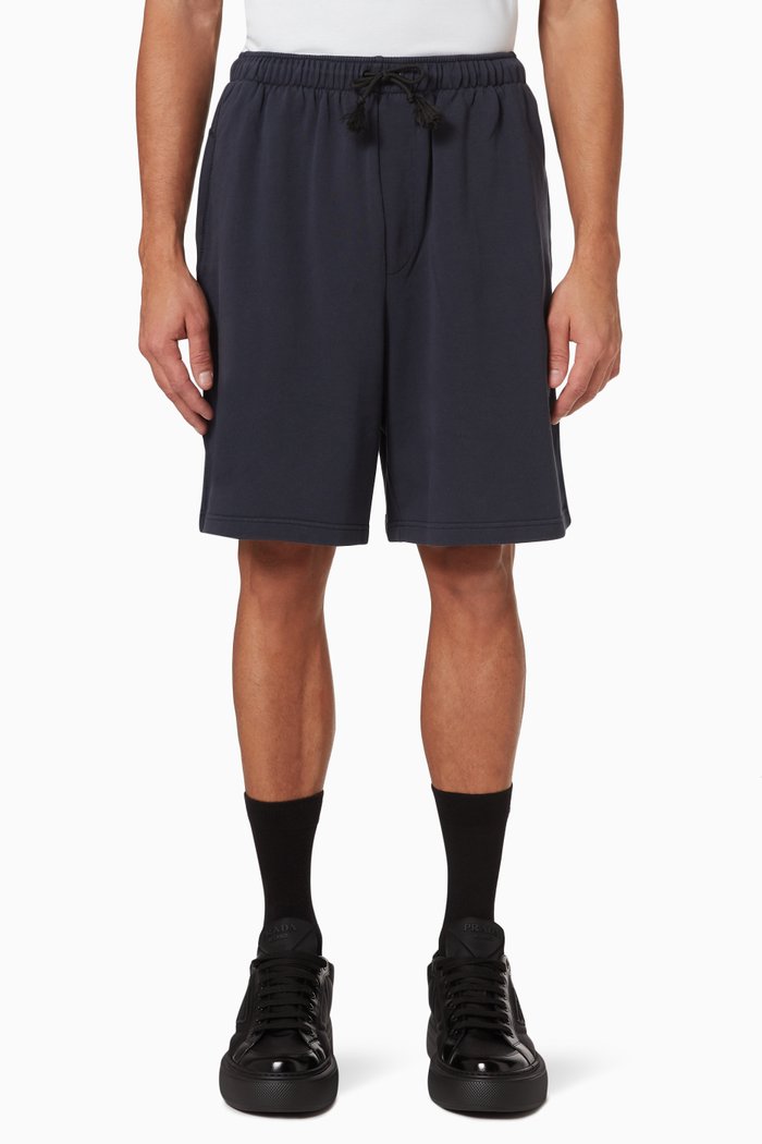 

Habr Shorts in Cotton Fleece, Blue