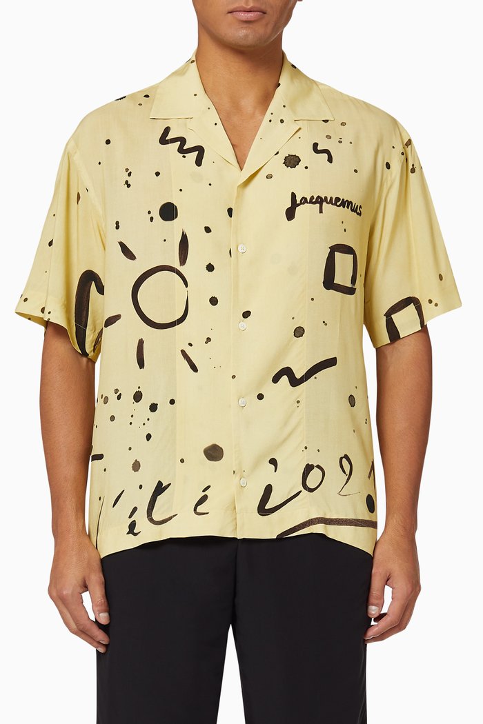 

La Chemise Jean in Organic Cotton, Yellow