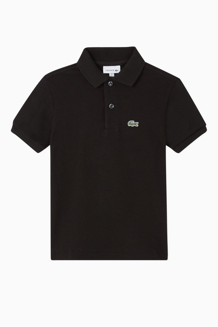 

Regular Fit Petit Piqué Polo Shirt, Black