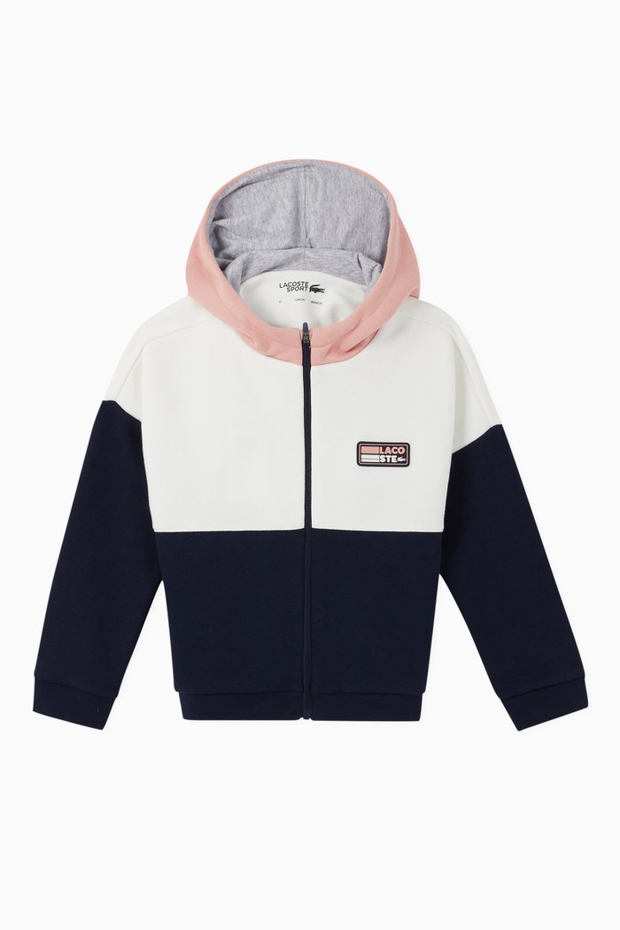 

Sport Colour-Block Cotton Fleece Sweatshirt, Multicolour
