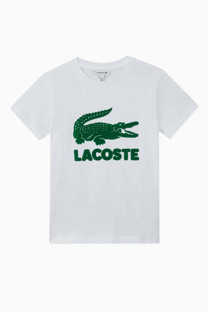 

Logo Cotton T-Shirt, White