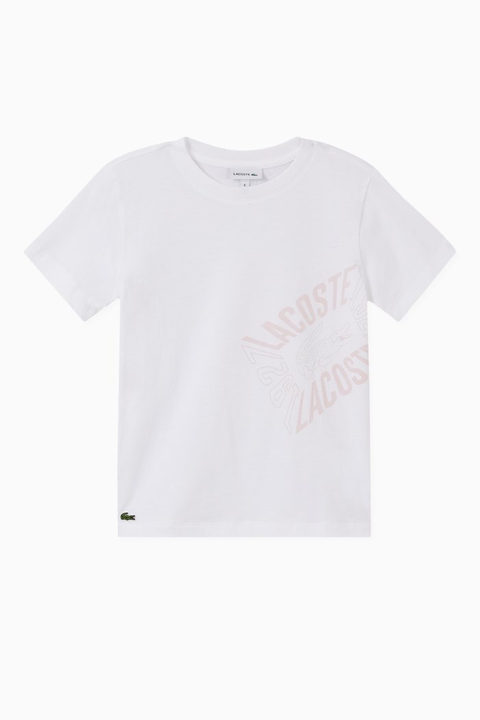 

Logo Cotton T-shirt, White