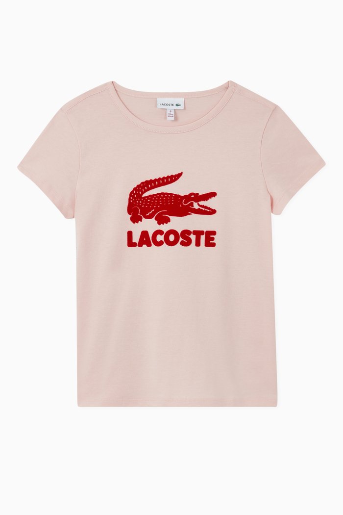 

Logo Cotton T-Shirt, Pink