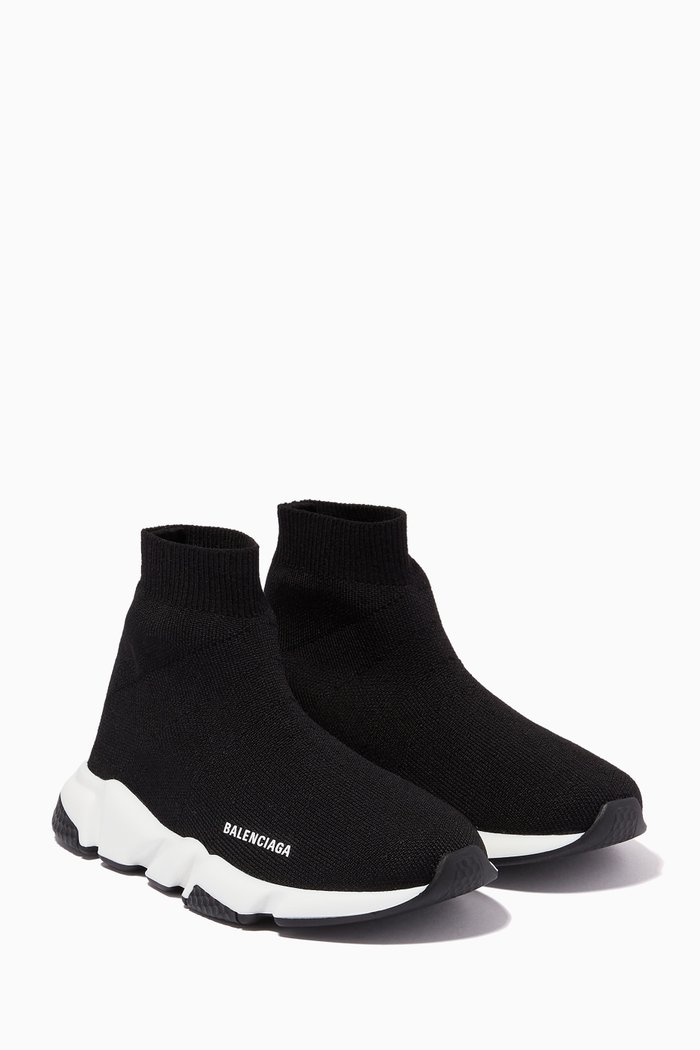 

Speed Sneakers in Technical Knit, Black