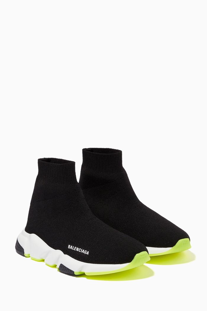 

Speed Sneakers in Technical Knit, Black