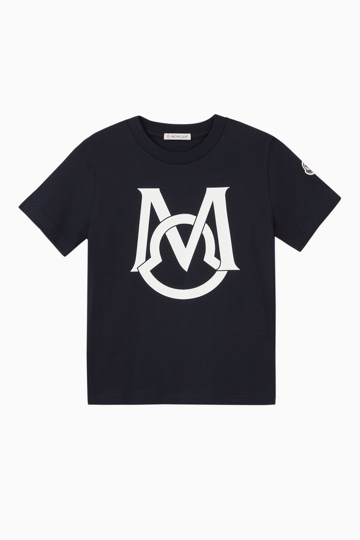 

Logo Cotton T-shirt, Blue