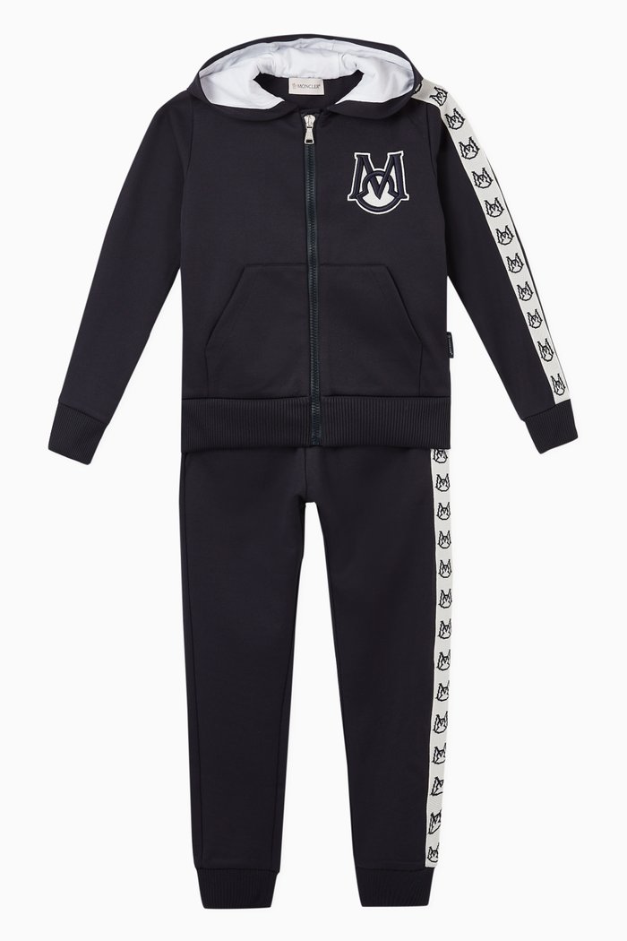 

Logo Tape Jersey Tracksuit, Blue