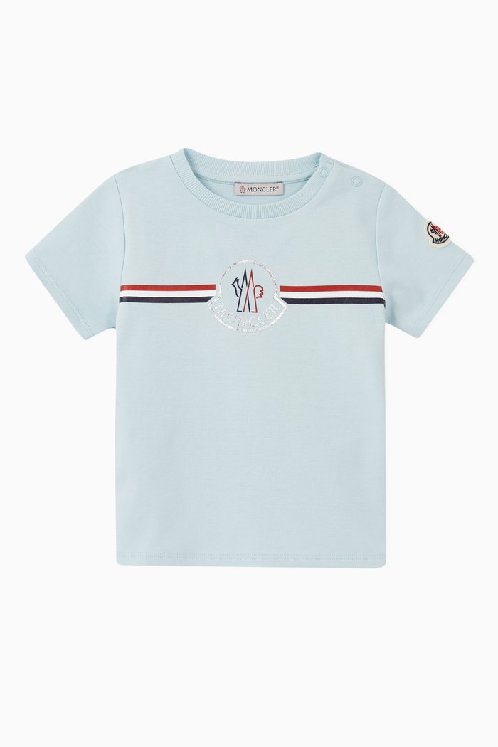

Logo Cotton T-shirt, Blue