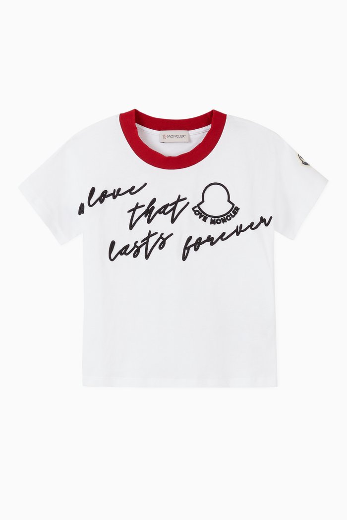 

"A Love that Lasts Forever" Jersey T-shirt, White