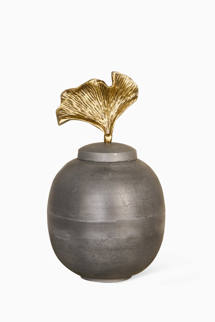 

Small Decorative Pot, Grey