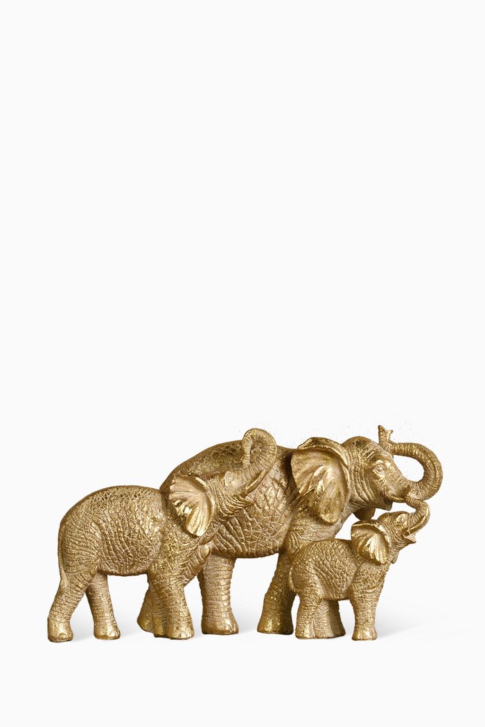 

Decorative Elephants, Gold