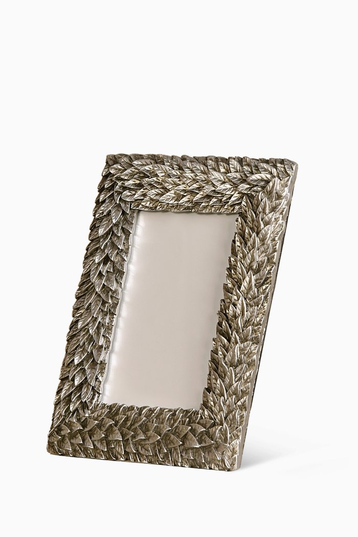 

Leaf Photo Frame, 4 x 6", Gold