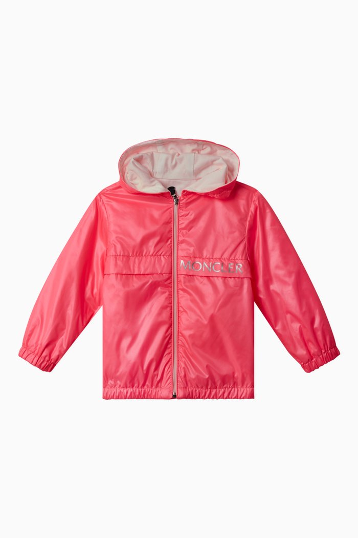 

Logo Hooded Jacket, Pink