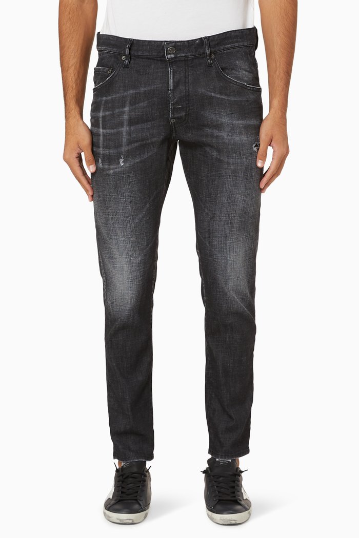 Thunder Storm Wash Cool Guy Jeans, Grey