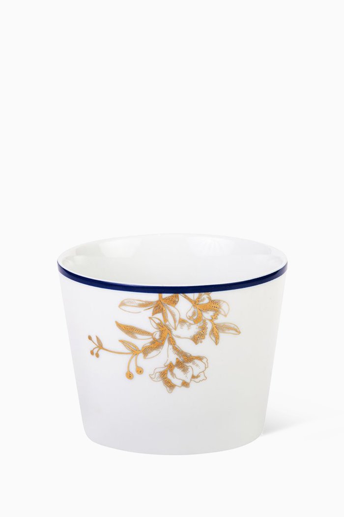 

Kunooz Orchid Pot, White