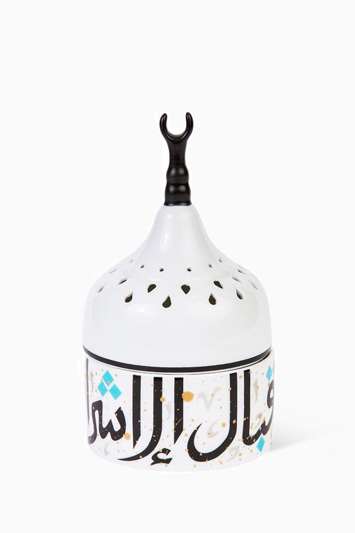 Tarateesh Crescent Mabkhara, Black