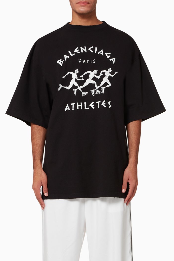 

Marathon Sport XL Fit T-Shirt in Vintage Jersey, Black