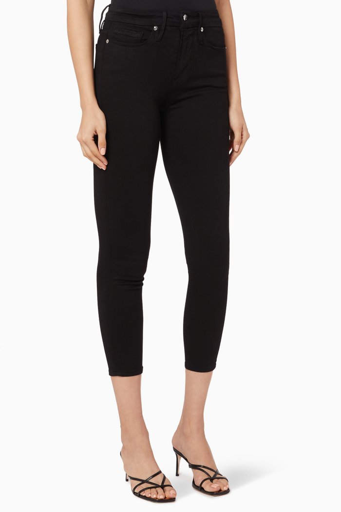 

Good Legs Crop Jeans, Black