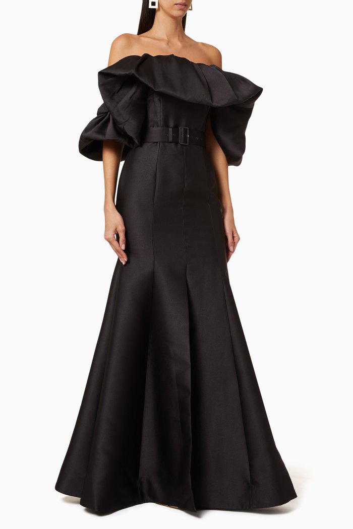 

Pyper Evening Gown, Black