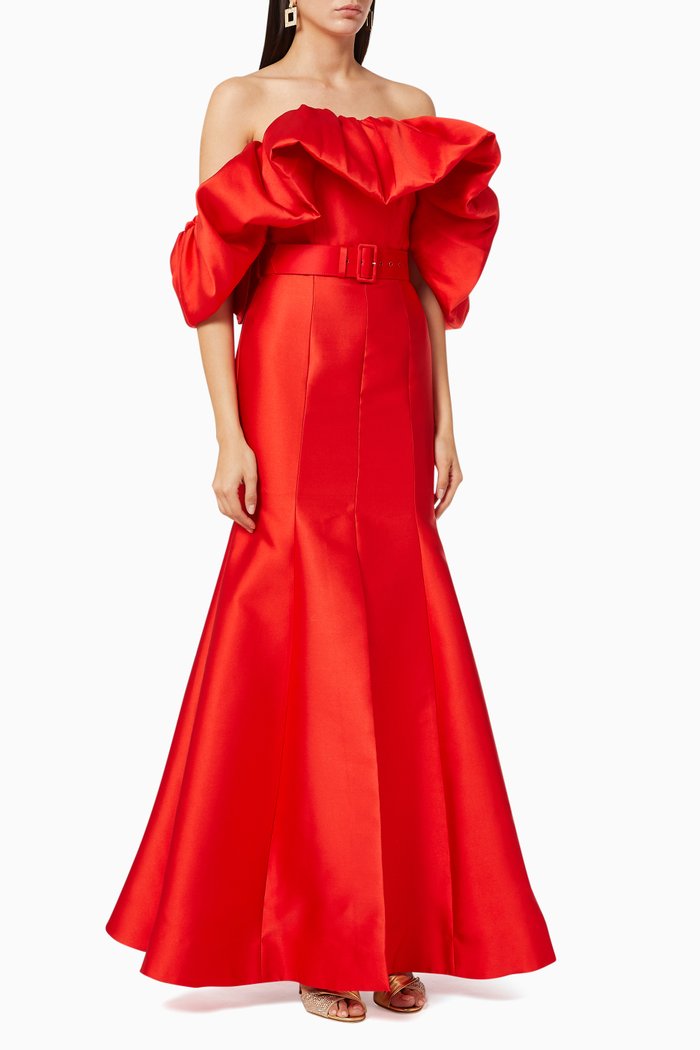 

Pyper Evening Gown, Red