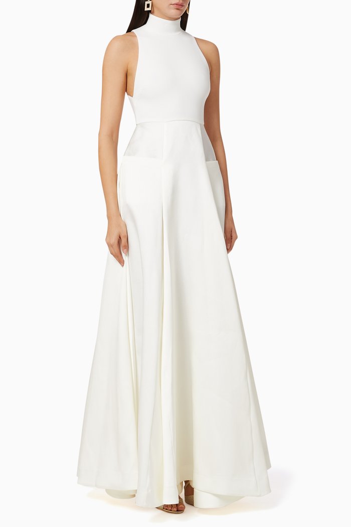 

Daya Evening Gown, White