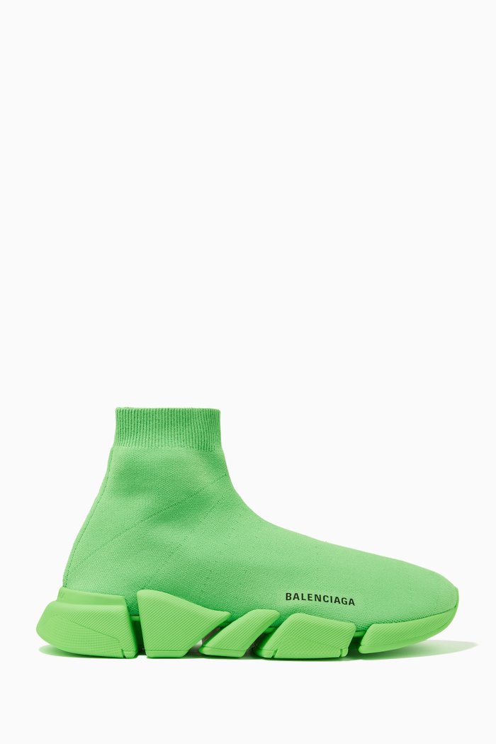 Speed 2.0 Sneakers in Recycled Knit, Green