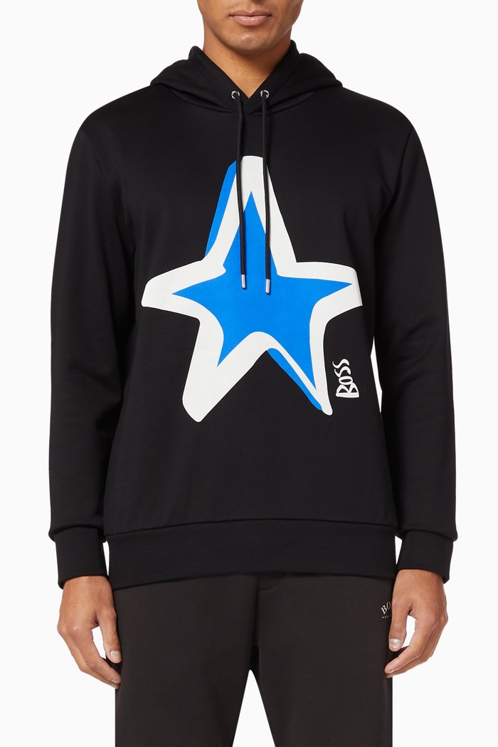 

Seeger 40 Jersey Hoodie, Black