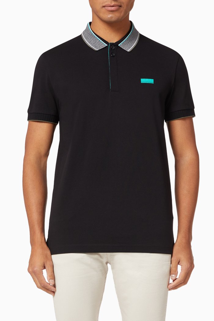 

Paddy 1 Polo T-shirt, Black
